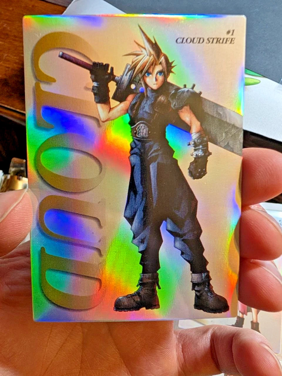 Final Fantasy VII 7 Carddass Masters 140 1st Edition Complete Binder Bonus Good