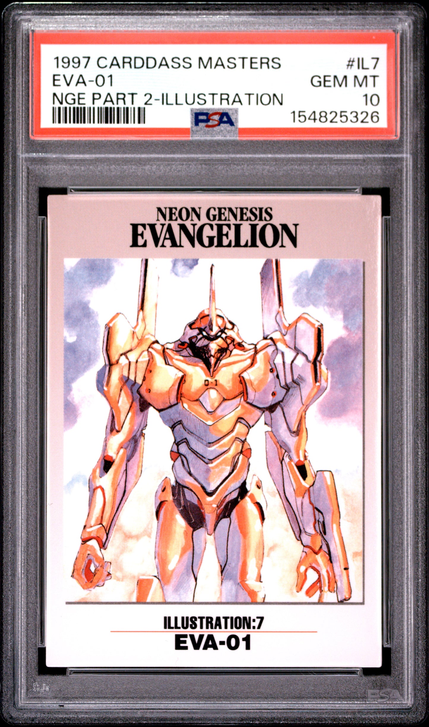 PSA 10 EVA #Il7 POP 2 Evangelion Carddass 1997 Masters Part 2 C26