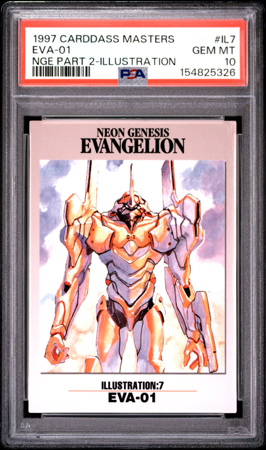 PSA 10 EVA #Il7 POP 2 Evangelion Carddass 1997 Masters Part 2 C26