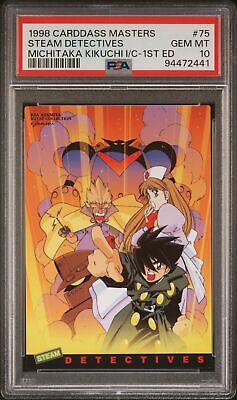 PSA 10 1998 Carddass Masters Kikuchi X Kia Asamiya 75 Steam Detectives